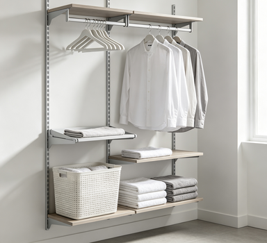 SteamShelf Laundry Wall Rack System