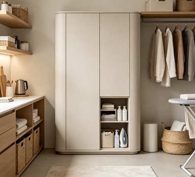 PressFold Ironing Station Cabinet